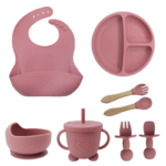 Silicone Baby Feeding Set2