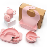 Silicone Baby Feeding Set4